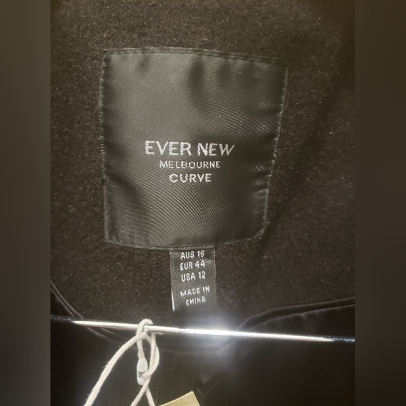 SOLD- EVER NEW. Delilah Curve Long Line Coatigan Plus. - Picture 7 of 9